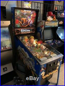 Road Show Pinball Machine Roadshow Excellent Updated Color DMD More