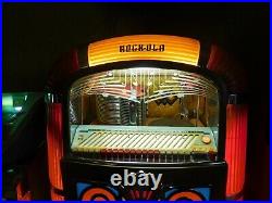 Rockola 1426 Art Deco Jukebox modified to play 20 45RPM records refurbished rare