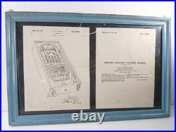 Rockola Worlds Fair 1933 Chicago Jig-Saw Pinball Chicago World's Fair Patent