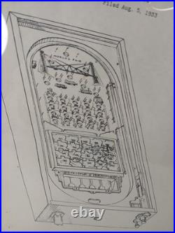 Rockola Worlds Fair 1933 Chicago Jig-Saw Pinball Chicago World's Fair Patent
