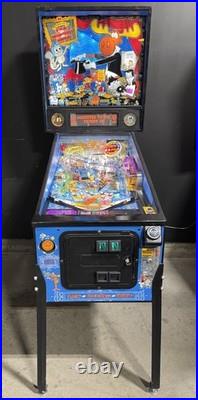 Rocky & Bullwinkle Pinball Machine Data East 1993 OC Pinballs FREE SHIP