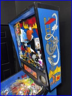 Rocky & Bullwinkle Pinball Machine Data East 1993 OC Pinballs FREE SHIP