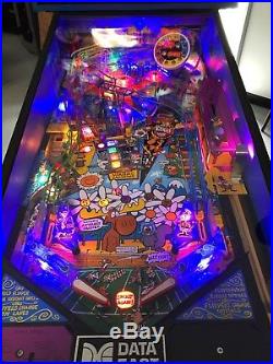 Rocky and Bullwinkle Pinball ALL LED LIGHTS