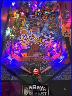 Rocky and Bullwinkle Pinball ALL LED LIGHTS