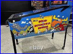 Rocky and Bullwinkle Pinball Machine Data East 1993 Orange County Pinballs