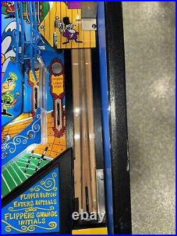 Rocky and Bullwinkle Pinball Machine Data East 1993 Orange County Pinballs