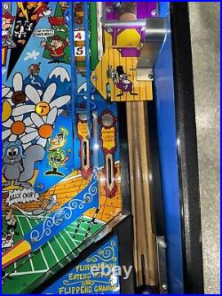 Rocky and Bullwinkle Pinball Machine Data East 1993 Orange County Pinballs