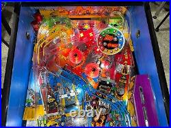 Rocky and Bullwinkle Pinball Machine Data East 1993 Orange County Pinballs