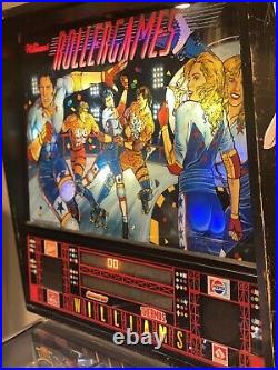 Rollergames Pinball Machine Williams Arcade, Original 1990