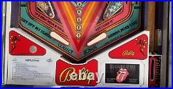 Rolling Stones Pinball Machine (1980 Bally) Complete Restoration Ground Up