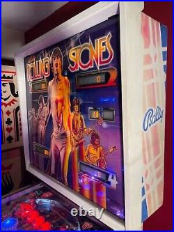 Rolling Stones Pinball Machine 1980 Bally Rare 80s Memorabilia Arcade vinatge