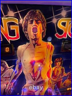 Rolling Stones Pinball Machine 1980 Bally Rare 80s Memorabilia Arcade vinatge