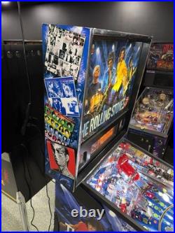 Rolling Stones Pinball Machine Stern 2011 Orange County Pinballs Free Shipping