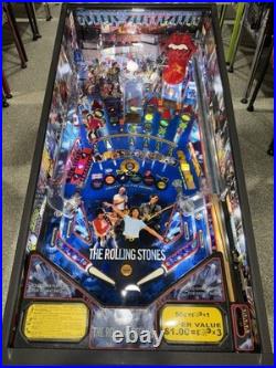 Rolling Stones Pinball Machine Stern 2011 Orange County Pinballs Free Shipping