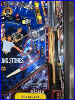 Rolling Stones Pinball Machine Stern 2011 Orange County Pinballs Free Shipping