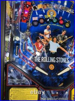 Rolling Stones Pinball Machine Stern 2011 Orange County Pinballs Free Shipping