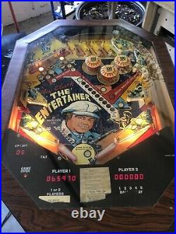 Roy Clark The Entertainer Cocktail Pinball Machine Working! RARE ONLY 300 Made