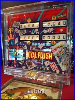 Royal Flush Pinball Machine 1976 Royal Flush Pinball Machine 1976