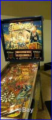 Rudy's Funhouse Pinball Machine Williams Coin Op 1990 PLAYS GREAT