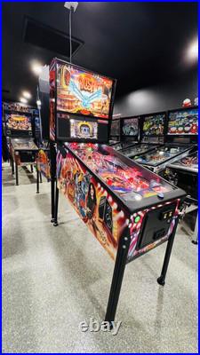 Rush Pro Edition Pinball Machine Stern Orange County Pinballs Free Shipping