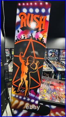 Rush Pro Edition Pinball Machine Stern Orange County Pinballs Free Shipping