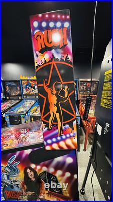 Rush Pro Edition Pinball Machine Stern Orange County Pinballs Free Shipping