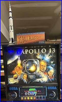 SEGA APOLLO 13 PINBALL MACHINE COLOR DMD LEDs