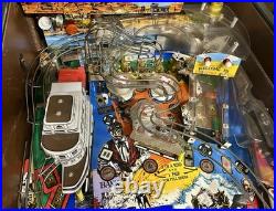 SEGA MAVERICK PINBALL MACHINE BEAUTIFUL CONDITION LEDs