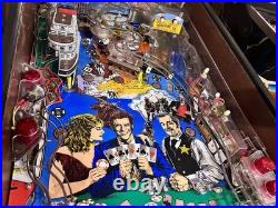 SEGA MAVERICK PINBALL MACHINE BEAUTIFUL CONDITION LEDs