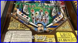 SEGA MAVERICK PINBALL MACHINE BEAUTIFUL CONDITION LEDs