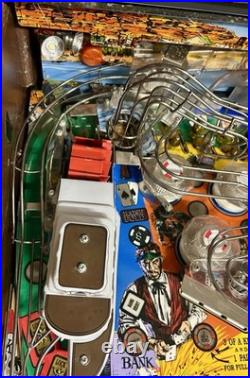 SEGA MAVERICK PINBALL MACHINE BEAUTIFUL CONDITION LEDs