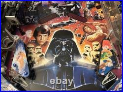 SEGA STAR WARS TRILOGY PINBALL MACHINE COLOR DMD LEDs