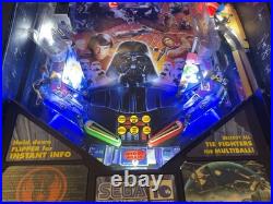 SEGA STAR WARS TRILOGY PINBALL MACHINE COLOR DMD LEDs