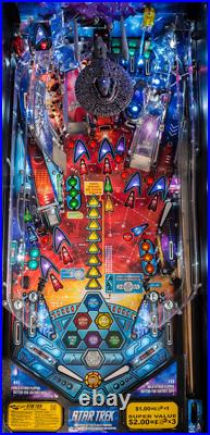 SERIOUS BUYERS ONLY / NEW! 2015 STERN Star Trek Pro Edition Pinball Machine