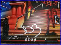SIGNED Official Stern Rush LIMITED EDITION Pinball Translite. SIGNED JOHN BORG SIGNED Official Stern Rush LIMITED EDITION Pinball Translite. SIGNED JOHN BORG