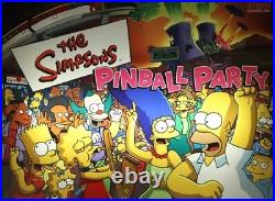 SIMPSONS PINBALL PARTY -NON GHOSTING LED Kit custom SUPER BRIGHT PINBALL LED KIT