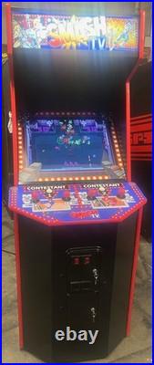 SMASH TV ARCADE MACHINE by WILLIAMS 1990 (Excellent Condition) RARE