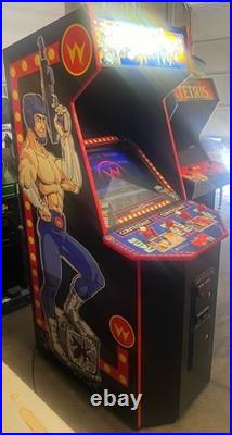SMASH TV ARCADE MACHINE by WILLIAMS 1990 (Excellent Condition) RARE
