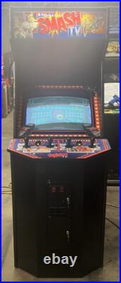 SMASH TV ARCADE MACHINE by WILLIAMS 1990 (Excellent Condition) RARE