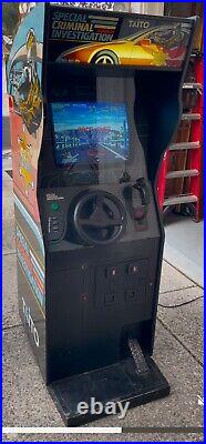 SPECIAL CRIMINAL INVESTIGATION ARCADE MACHINE by TAITO 1989 S. C. I. (Excellent)