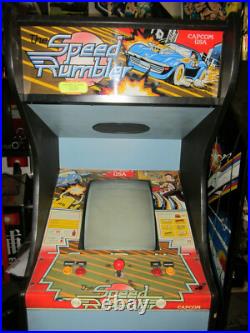 SPEED RUMBLER ARCADE MACHINE by CAPCOM (Excellent Condition) RARE