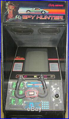 SPY HUNTER ARCADE MACHINE by BALLY/MIDWAY 1983 (Excellent Condition)