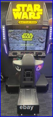 STAR WARS BATTLE POD ARCADE MACHINE by NAMCO (Excellent) RARE STAR WARS BATTLE POD ARCADE MACHINE by NAMCO (Excellent) RARE