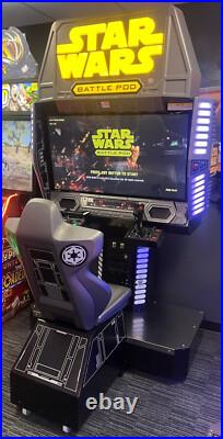 STAR WARS BATTLE POD ARCADE MACHINE by NAMCO (Excellent) RARE STAR WARS BATTLE POD ARCADE MACHINE by NAMCO (Excellent) RARE