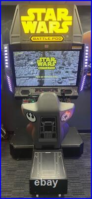 STAR WARS BATTLE POD ARCADE MACHINE by NAMCO (Excellent) RARE STAR WARS BATTLE POD ARCADE MACHINE by NAMCO (Excellent) RARE