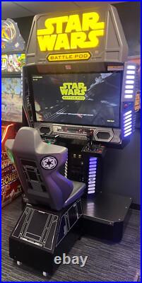 STAR WARS BATTLE POD ARCADE MACHINE by NAMCO (Excellent) RARE STAR WARS BATTLE POD ARCADE MACHINE by NAMCO (Excellent) RARE