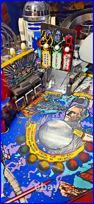 STAR WARS Pinball Machine Data East 1992 2338 STAR WARS Pinball Machine Data East 1992 2338