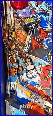 STAR WARS Pinball Machine Data East 1992 2338 STAR WARS Pinball Machine Data East 1992 2338