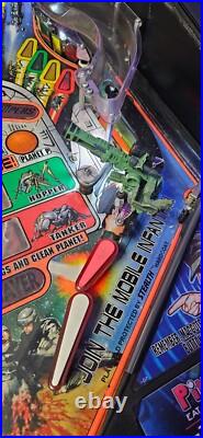STARSHIP TROOPERS Pinball Machine Sega 1997 2435