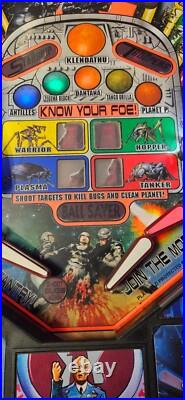 STARSHIP TROOPERS Pinball Machine Sega 1997 2435